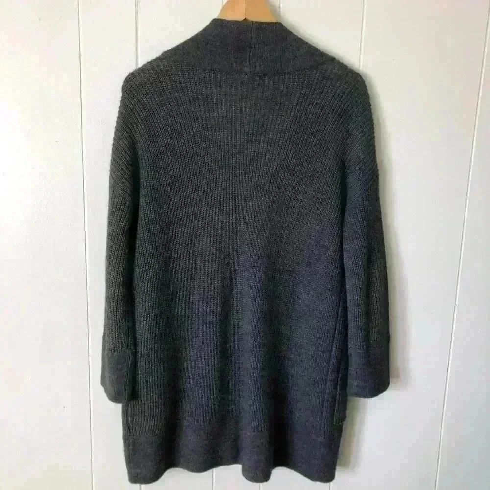 J.Crew Open Front Alpaca & Merino wool Blend Cardigan Sweater Size XS
